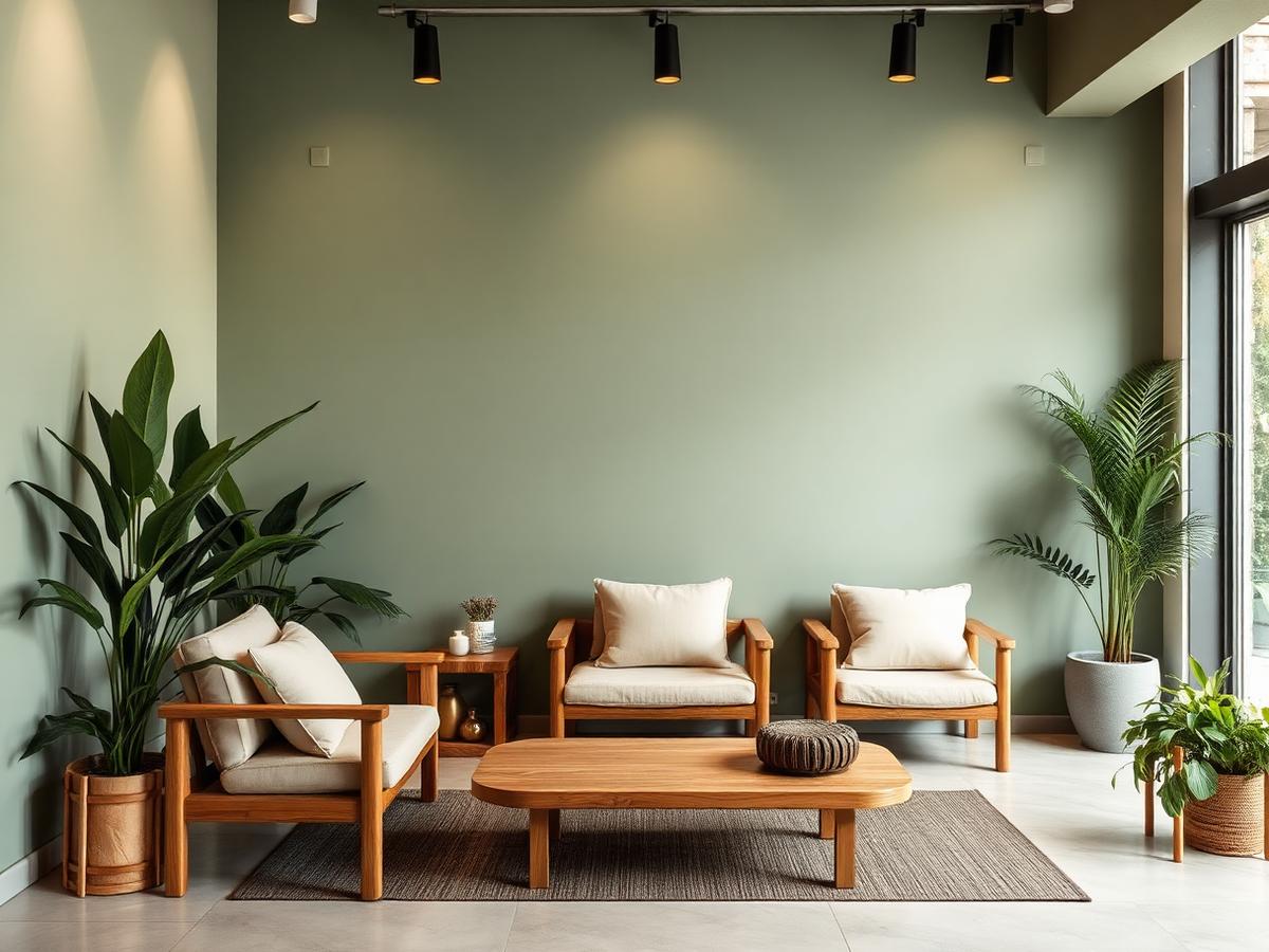 Recepción del centro de estética integral Brisa en el norte de Quito